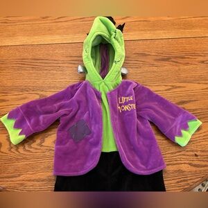Little Monster Purple & Green Costume for Toddlers